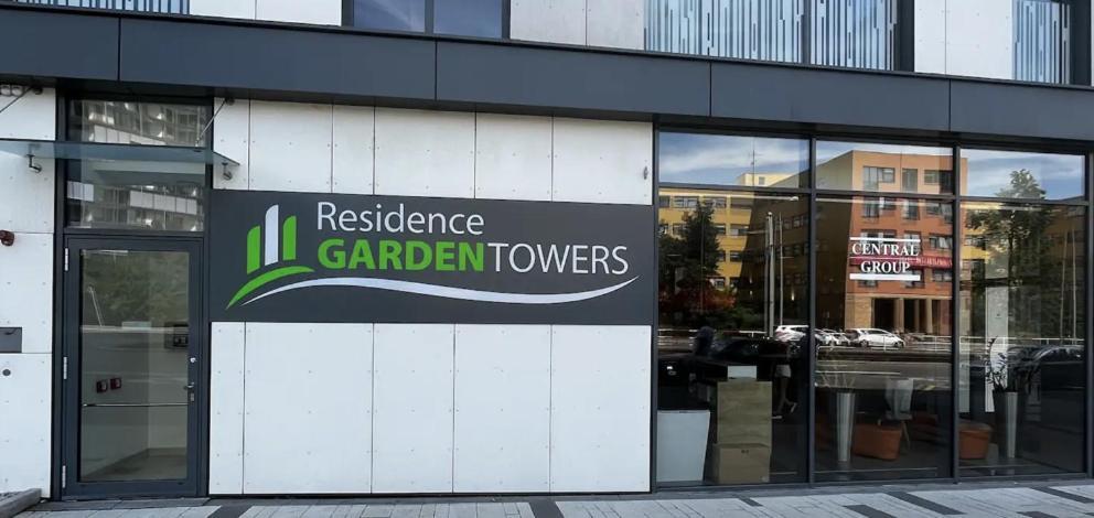 Residence Garden Tower - Parking Prag Dış mekan fotoğraf